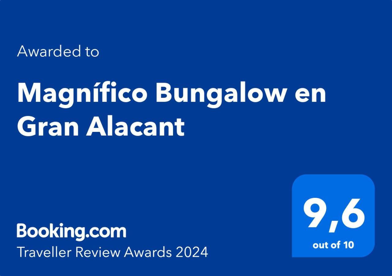 Magnifico Bungalow En Gran Alacant Leilighet Eksteriør bilde